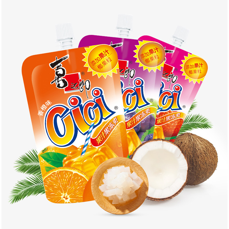  喜之郎CiCi果汁果凍爽 